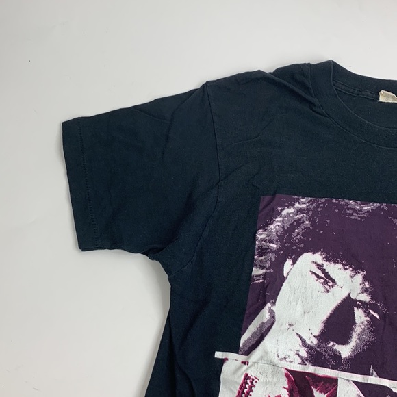 Vintage 1990 Bob Dylan Band graphic T shirt L Fruit of Loom 1988 Tour Company - Picture 5 of 12